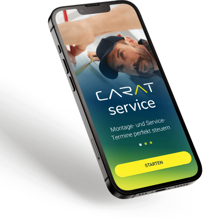 CARAT service app for installers